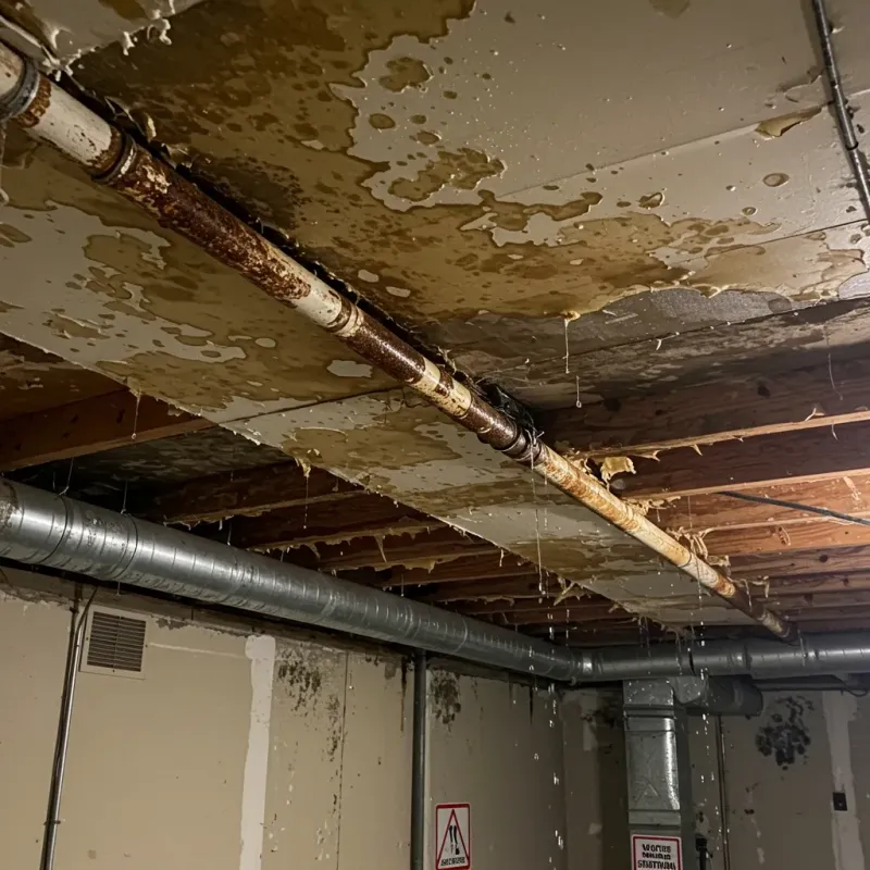 Ceiling Water Damage Repair in Merriam Woods, MO