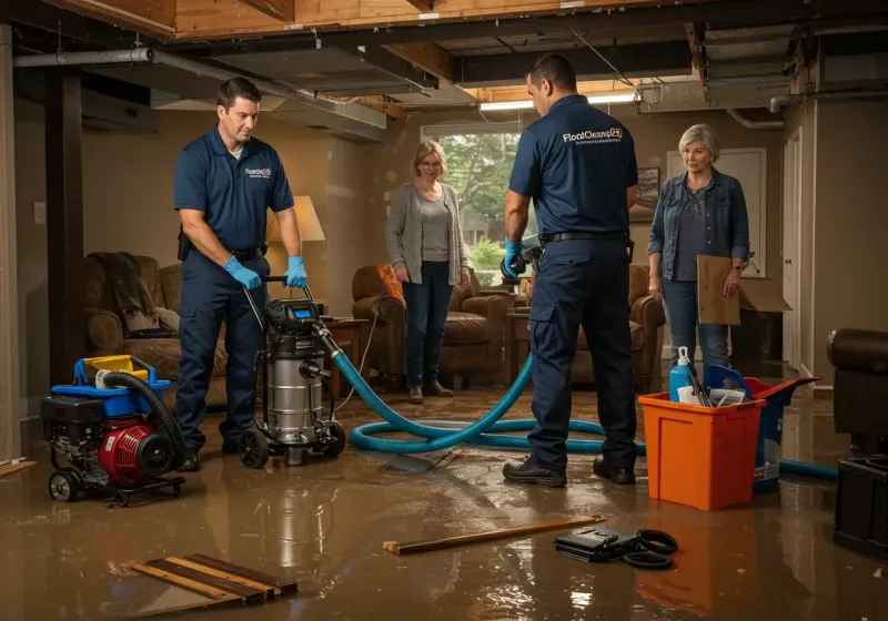 Basement Water Extraction and Removal Techniques process in Merriam Woods, MO